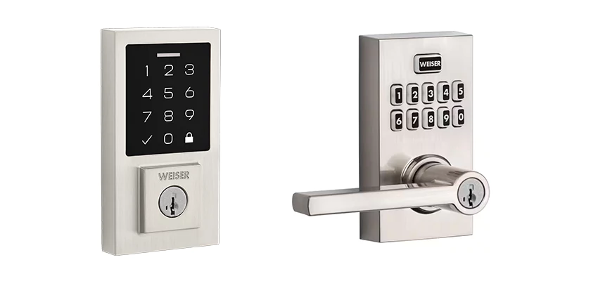 Weiser Lever Handle Locks Installation in Eucalyptus Hills, California