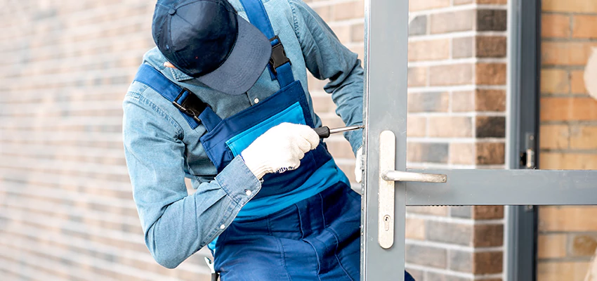 Pivot Storefront Door Locks Installation in Eucalyptus Hills, California